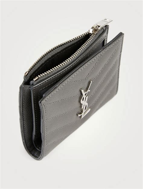 card holder ysl women's|ysl zipped card case.